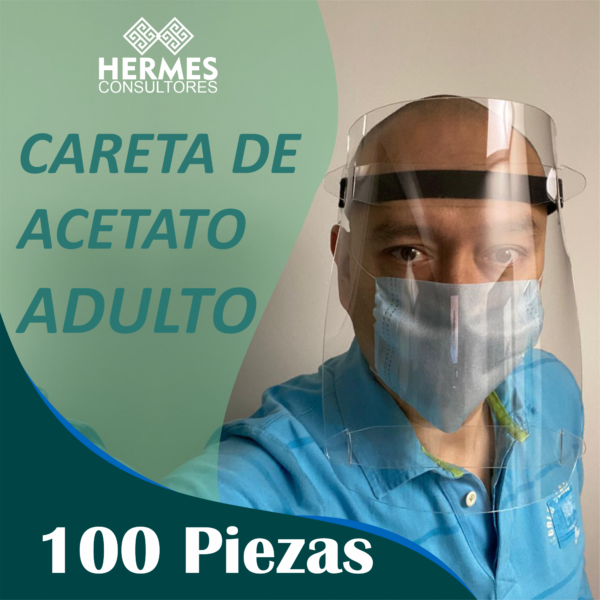 Careta de Acetato - 100 Piezas