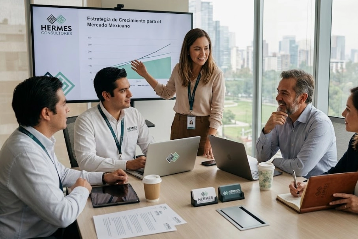 Consultores Hermes en reunión con empresarios mexicanos